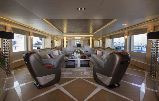 Superyacht SEHAMIA - Main salon