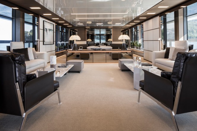 Superyacht SEVEN SINS - Main salon