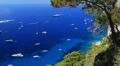 Yachting on the Mediterranean Sea, Capri Island, Europe
