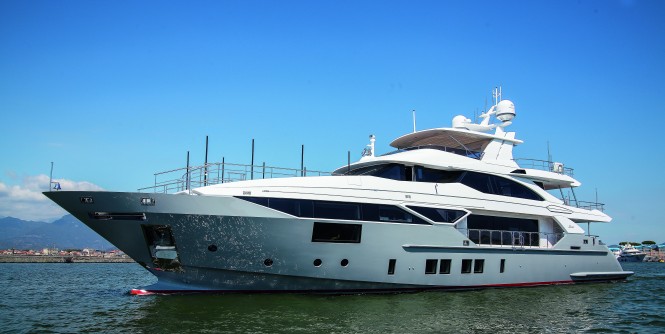 Benetti superyacht LEJOS 3, recently delivered to her owner