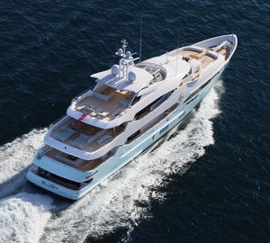Luxury motor yacht Blush available for charter in the Western Mediterranean