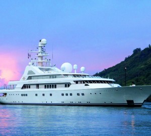 Charter glamorous superyacht Grand Ocean in the Mediterranean