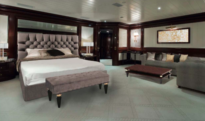 Luxury yacht GRAND OCEAN - Master stateroom