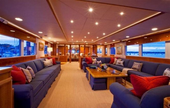 Luxury yacht RENA - Main salon