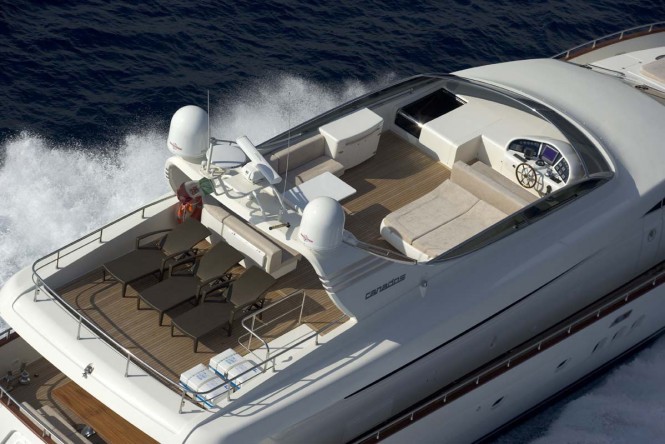 Luxury yacht TALYNE - Flybridge