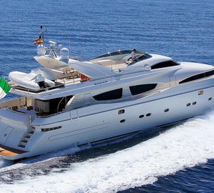 Charter motor yacht Zambezi in the Ionian Sea