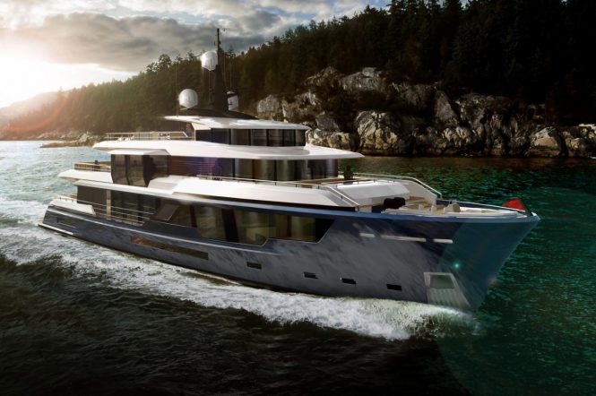 MCP 120 - Naval architecture by Vripack for MCP Yachts