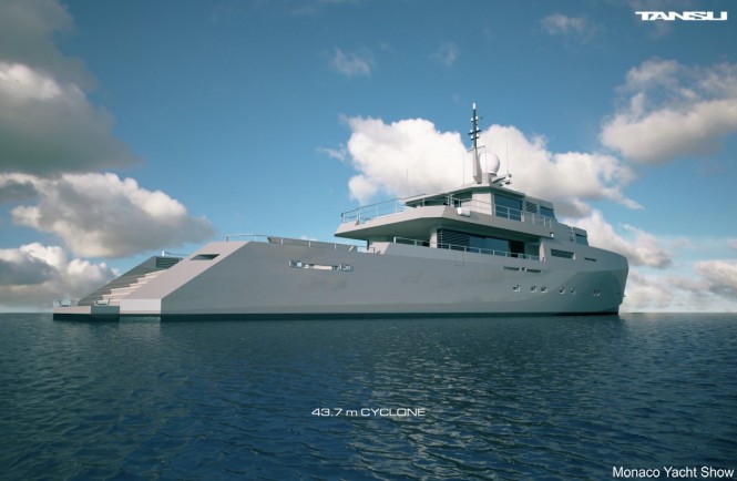Military-styled M/Y CYCLONE from Tansu Yachts