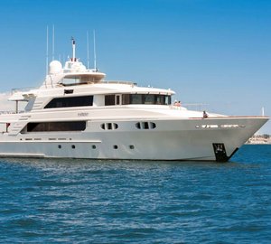 Luxury yacht Far From It ready for charters in the Bahamas and Caribbean
