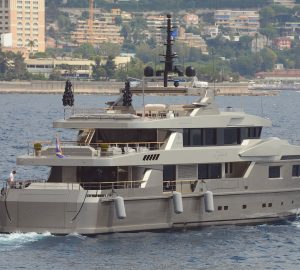 5 amazing luxury charter yachts spotted in August