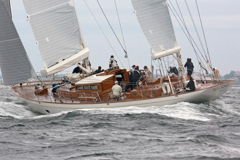 Sailing yacht BEQUIA Winner of Class B and overall winner of the