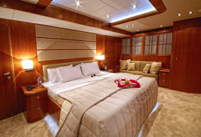 Superyacht ANNABEL II - Master suite
