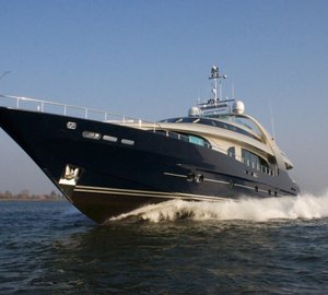 Charter luxury yacht Blue Mamba in the Adriatic