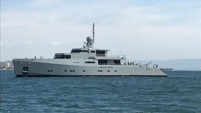 Superyacht CYCLONE has been launched by Tansu Yachts from the shipyard in Istanbul, Turkey