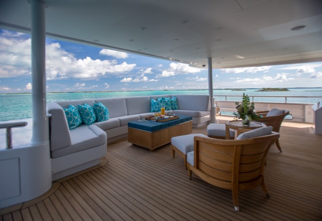 Superyacht DREAM - Main deck aft