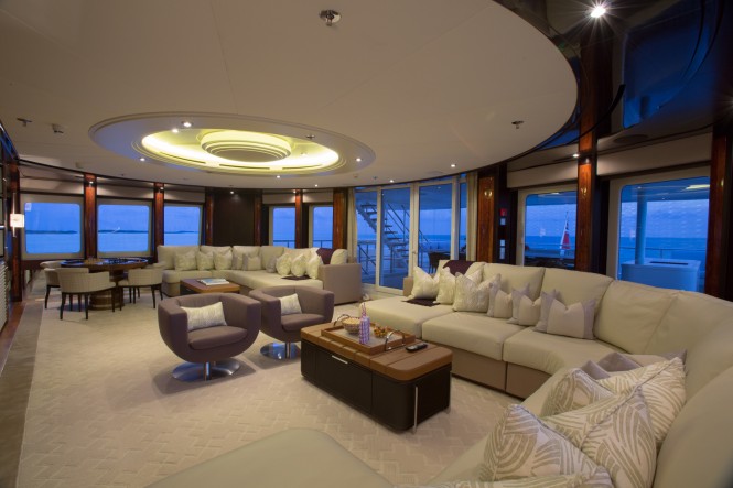 Superyacht DREAM - Skylounge cinema