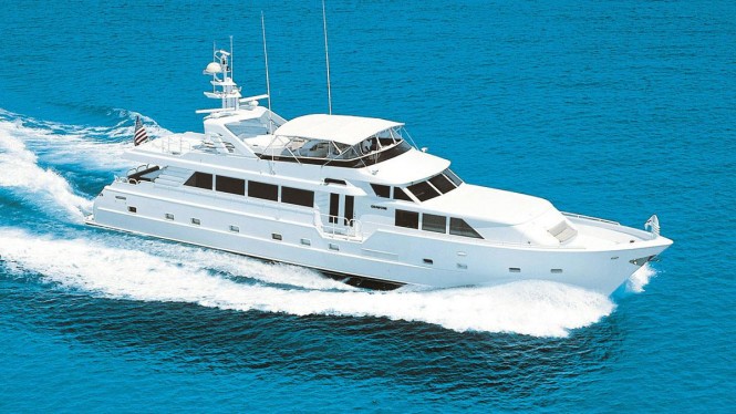 Superyacht INSATIABLE - Built by Broward Marine