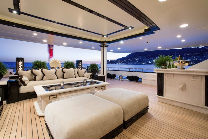 Superyacht LIONESS V - Main deck aft