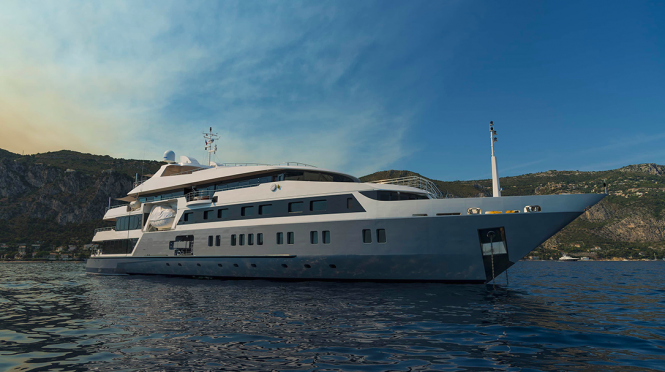 Superyacht SERENITY - Built by Austal and available In the Indian Ocean this winter season