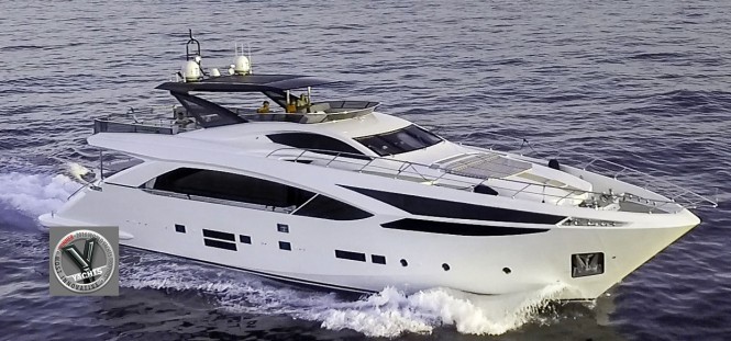 The Amer Cento quad motor yacht is the first luxury yacht to have quad-pod propulsion installed