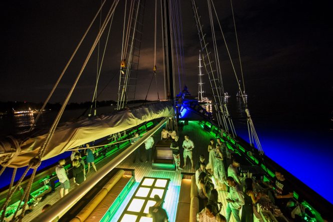Asia Superyacht Rendezvous Cup - Onboard reception