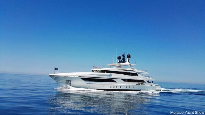 Baglietto luxury yacht ANDIAMO is attending the Cannes Yachting Festival