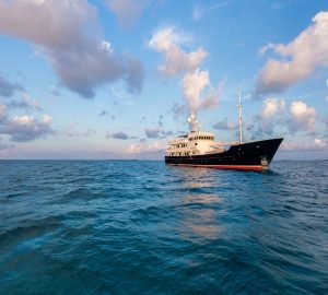 Charter explorer yacht Pioneer in the Western Mediterranean