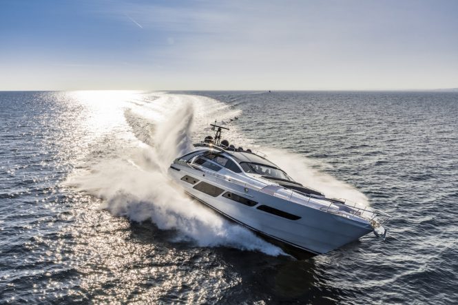 Fast planing Pershing 9x motor yacht NAJATI