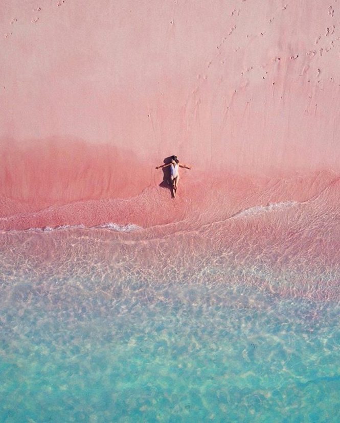 Komodo Islands Pink Beach. Photo credit Ministry of Tourism, Indonesia