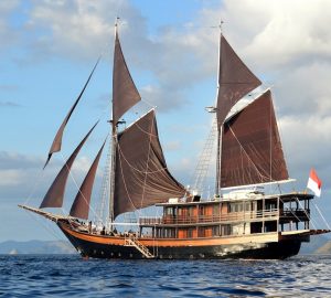 Charter through Indonesia's stunning Komodo National Park aboard S/Y Dunia Baru