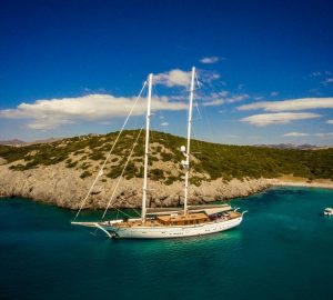 Luxury schooner ZanZiba available for Eastern Mediterranean charters