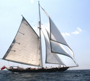 Sailing yacht Alexa available for charter in the Western Mediterranean