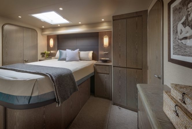 Luxury yacht ATA RANGI - Master suite