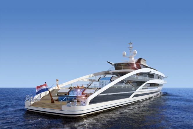 Luxury yacht MAXIMUS - Aft