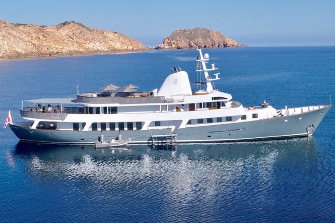 Luxury yacht MENORCA. Photo credit Mare e Terra