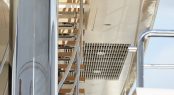 Luxury yacht SAMAYA - Main deck aft staircase