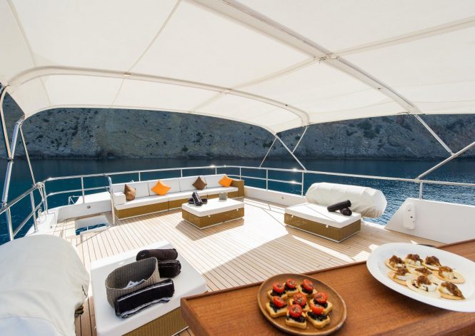 Luxury yacht SEMAYA - Flybridge