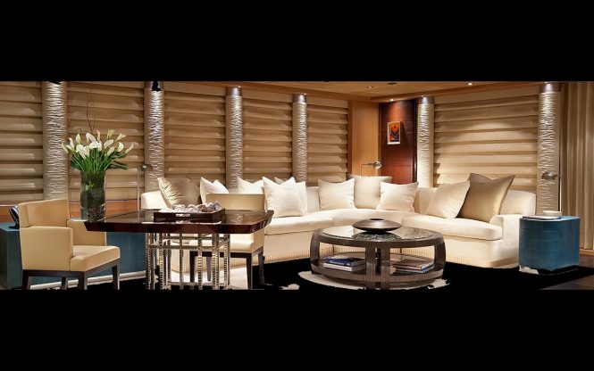 Luxury yacht SUNRAYS - Main salon