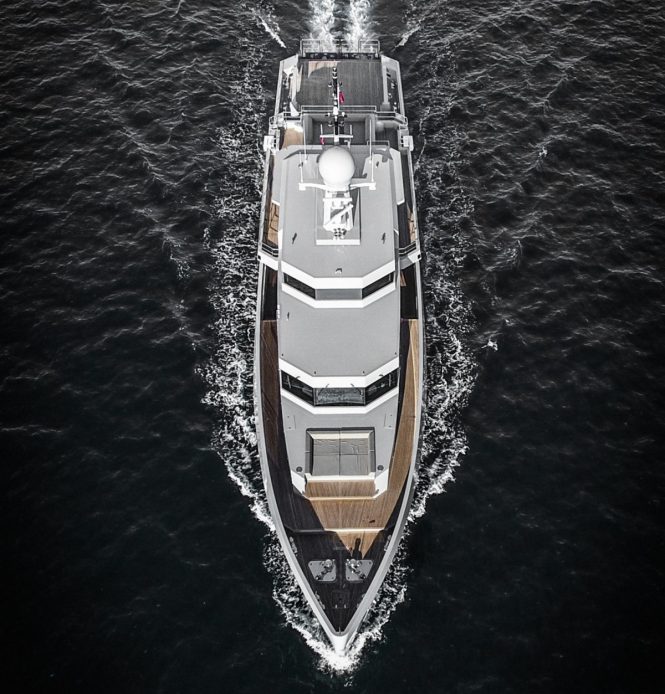 Military-styled superyacht PROJECT CYCLONE - Recently delivered and built by Tansu Yachts