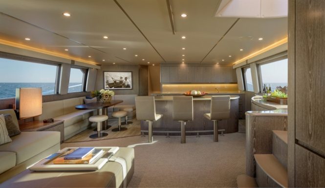 Motor yacht ATA RANGI - Salon