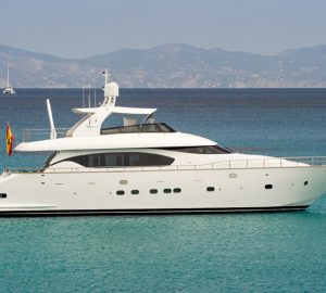 Special offer: Reduced charter rate with luxury yacht Lex in the Balearic Islands