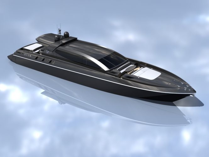 Otam superyacht concept 100 HT- Designed by Umberto Tagliavini