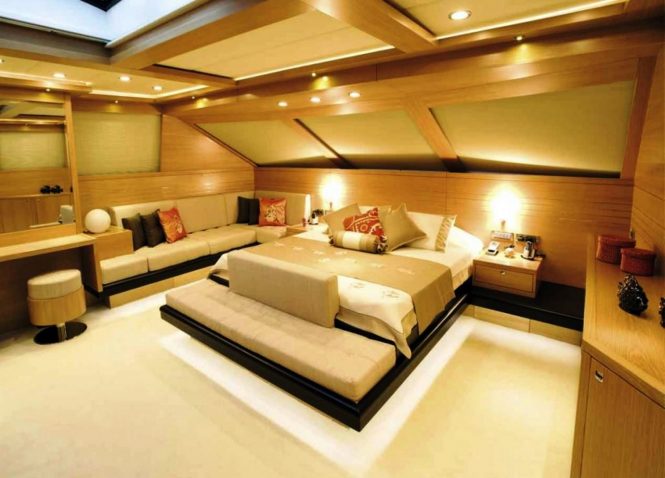 Superyacht PANFELISS - Master suite