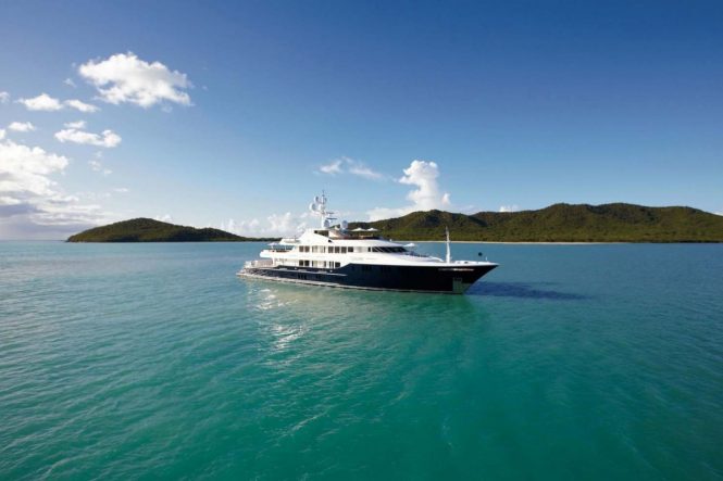 Superyacht UNBRIDLED - Built by Trinity Yachts