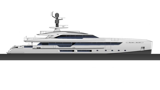 50m PROJECT ELETTRA (Hull S502) - To be built by Tankoa Yachts