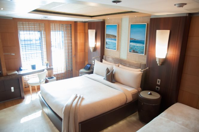 ANASTASIA at MYS - double guest cabin interior with pullman
