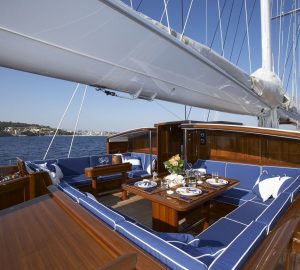 Regatta-winning S/Y Meteor returns to Royal Huisman for winter refit