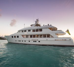 Charter timeless superyacht Mim in the Caribbean and Bahamas