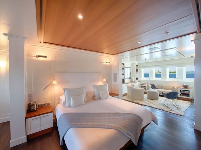 Luxury yacht SENSES - Master suite