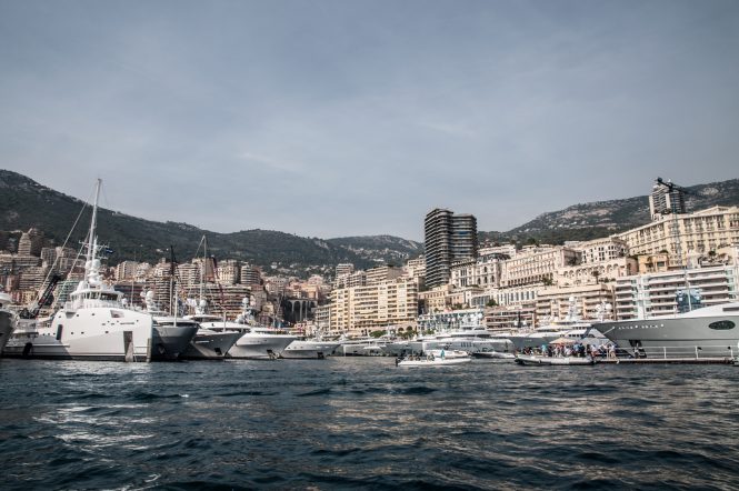 Monaco during the 2017 Monaco Yacht Show